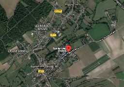 A Tournehem sur la Hem : violente sortie de route, 5 jeunes blessés.