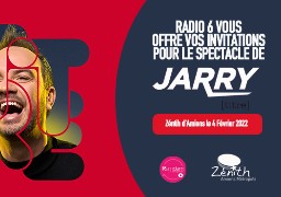MERCREDI 2 FEVRIER, GAGNEZ LES DERNIERES PLACES POUR JARRY A AMIENS