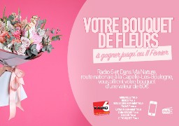 Pour la St Valentin, dites le avec des fleurs ! En partenariat avec DANS MA NATURE à la Capelle Les Boulogne