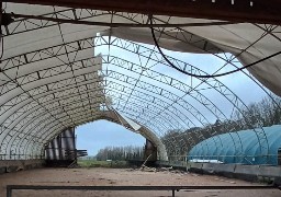 Somme: dégâts considérables aux Ecuries de Gapenne après les tempêtes, du jamais vu depuis 20 ans