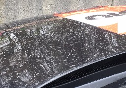 Une pluie de sable du Sahara a touché notre région aujourd’hui