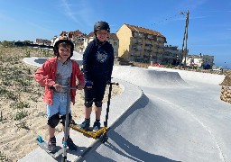 A Stella-plage: le skate park du front de mer fait déjà le bonheur des riders 