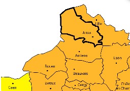 Le Nord, le Pas-de-Calais et la Somme en alerte orange pour les orages. 