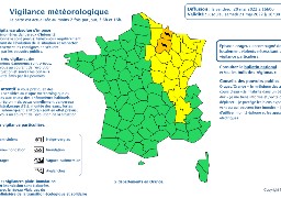 Fin de la vigilance orange aux orages dans le Nord, le Pas-de-Calais et la Somme