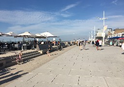 A Malo, il y avait foule hier après-midi sur la plage et la digue !