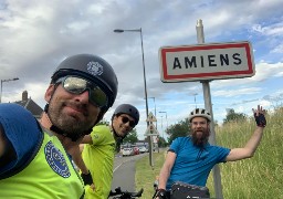 Après avoir parcouru 13.000 km à vélo à travers l'Europe, Jean Boujonnier, est de retour dans la Somme 