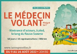 Comme Molière, une troupe de comédiens est partie en tournée dans la Somme en marchant !
