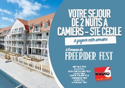 Gagnez un séjour de 2 Nuits en appartement à Camiers Sainte Cécile 