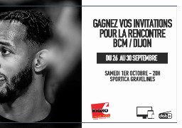 Radio 6 vous offre vos billets pour BCM / DIJON