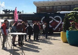 A Dunkerque, la manifestation pour le pouvoir d'achat côtoie une opération recrutement de conducteurs de bus !