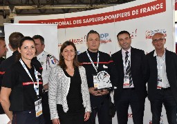 Olivier Rognon, pompier de la Somme, gagne le prix de l'Innovation avec sa ceinture qui sauve de vies