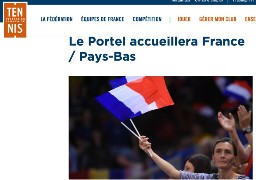 Tennis : l'équipe de france féminine jouera au Portel les 11 et 12 novembre.