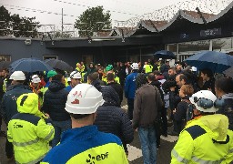 La grève entraîne une baisse de charge sur la tranche 1 de la Centrale nucléaire de Gravelines.