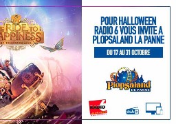 Halloween à Plopsaland La Panne avec Radio 6