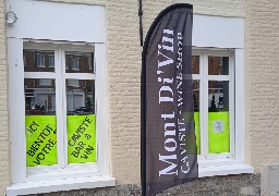 Une cave à vin, le Mont Di Vin va ouvrir dans quelques jours à Cassel.