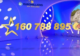 Euromillions : un habitant du Pas-de-Calais remporte le jackpot de 160 millions d’euros 