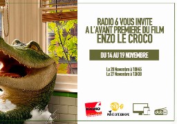 ENZO LE CROCO, un film familial à découvrir en famille avec le Pathé Cité Europe
