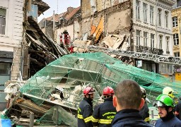 Deux bâtiments se sont effondrés à Lille ce samedi matin 