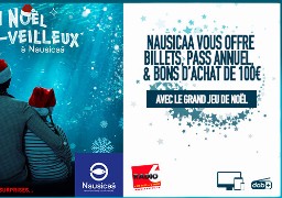 GRAND JEU DE NOEL : Gagnez des entrées, des pass annuels et des bons d'achats avec Nausicaa