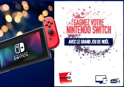 GRAND JEU DE NOEL : Gagnez une Nintendo Switch