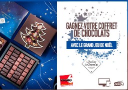 GRAND JEU DE NOËL - Gagnez 50€ de chocolats avec l'Atelier du Chocolat de Calais + 10€ en chèque cadeau