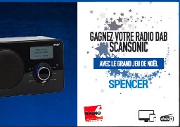 GRAND JEU DE NOËL - Gagnez une radio internet DAB avec Spencer (219€)