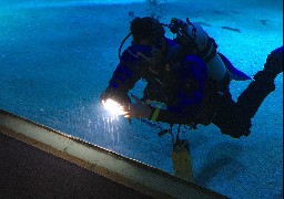 A Nausicaà, les joints de la Grande Baie usés prématurément. Aucun risque pour les visiteurs.