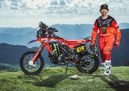 Adrien Van Beveren prendra, demain, le départ son 8ième Dakar sur une Honda. 