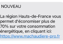 La Région Hauts-de-France victime d’usurpation d'identité