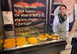 A la boulangerie Sophie Lebreuilly d'Abbeville, 600 galettes vont être vendues en ce début d'année 