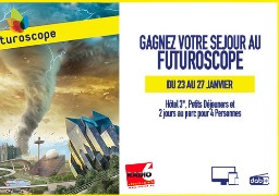 JEU SMS - Ecoutez Radio 6 et gagnez votre séjour au Futuroscope d'une valeur de 470€ ! Avec Radio 6 découvrez CHASSEURS DE TORNADES