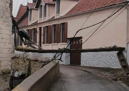 Frencq: la mairie et des habitants privés d'électricité après qu'un camion ait arraché un poteau