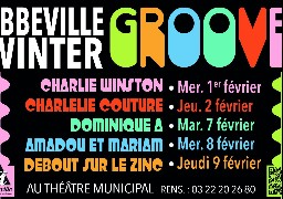 Charlie Winston, Amadou et Mariam, et CharlElie Couture au Abbeville Winter Groove 