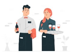 CHEFFE / CHEF DE RANG - LE TOUQUET