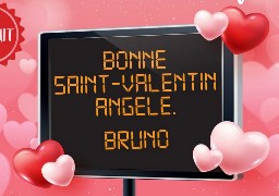 Cucq : déclarez votre amour sur les panneaux de la ville pour la Saint-Valentin