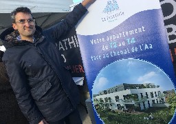 A Gravelines, une trentaine d'appartements en résidence sont en construction le long de l'AA.