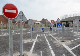 A Coudekerque Branche, une piste de Junicode pour apprendre à rouler à vélo sur la route !