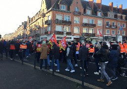 8ème journée de grève et de manifestation à Calais contre la réforme des retraites