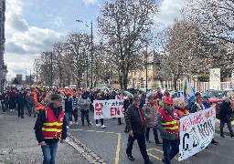 Près de 1000 personnes ont manifesté ce mercredi à Abbeville contre la réforme des retraites