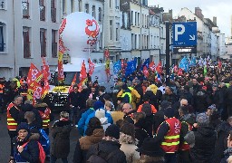 Réforme des retraites : de 8 à 10 000 manifestants ont défilé à Boulogne-sur-mer, selon les syndicats