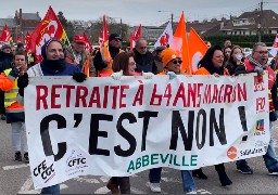 Nouvelle journée de mobilisation contre la réforme des retraites ce mardi à Abbeville