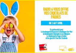 C'est Pâques sur Radio 6 !