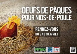 Initiative originale de la Fédération Française des Motards en Colère pour Pâques