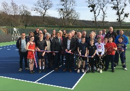 A Samer, deux nouveaux de terrains de tennis extérieurs ont été inaugurés au stade Jean Basilien.