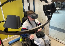 Chez Alpha Transports et Services à Berck, les bénéficiaires peuvent désormais tester une expérience immersive