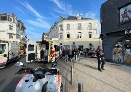 (ACTUALISE) Berck: un automobiliste perd le contrôle de son véhicule, 11 personnes blessées