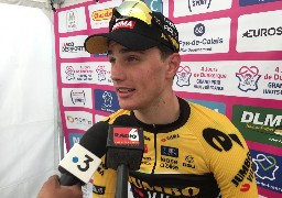 Les 4 jours de Dunkerque : le néerlandais Olav Kooij remporte la première étape à Abbeville. 