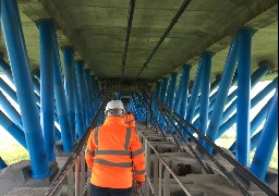 Sur l'A16, le viaduc d'Echinghen remis à neuf après 5 ans de travaux.