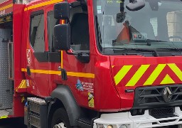 Calais : spectaculaire incendie d'une maison au Beau Marais