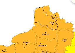 Les Hauts-de-France en vigilance orange pour orages à partir de 18h